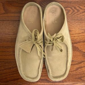 CLARKS WALLABEE CUP LO MAPLE SUEDE